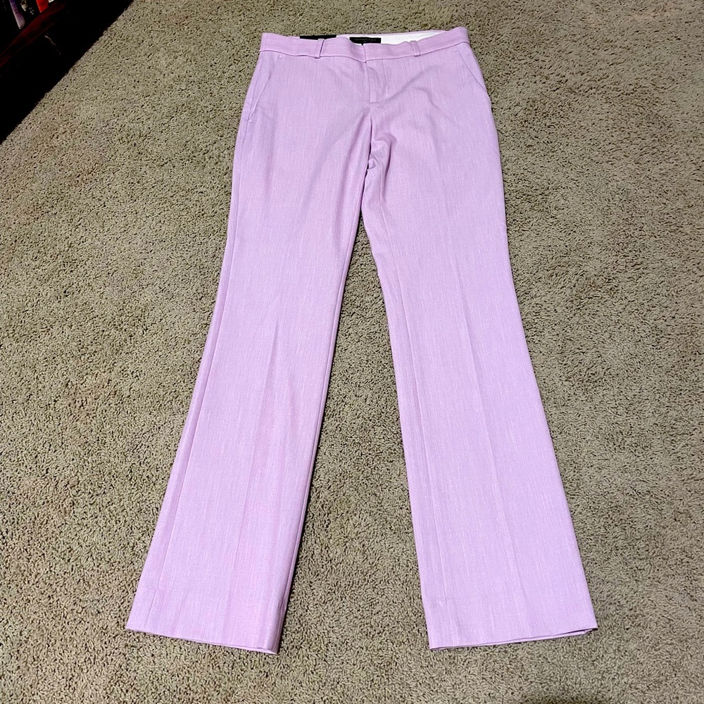 Banana Republic Logan Pants - Pink/light purple. Size 2. NWT.